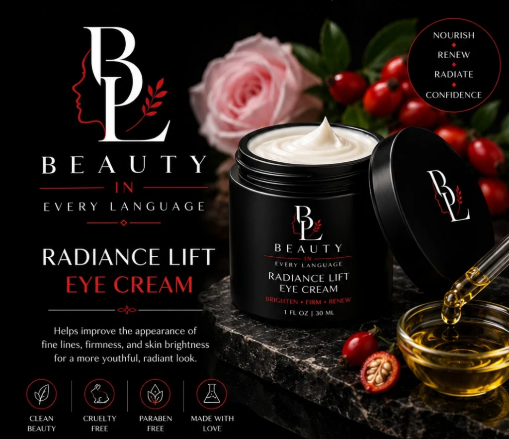 Radiance Lift eye cream packaging